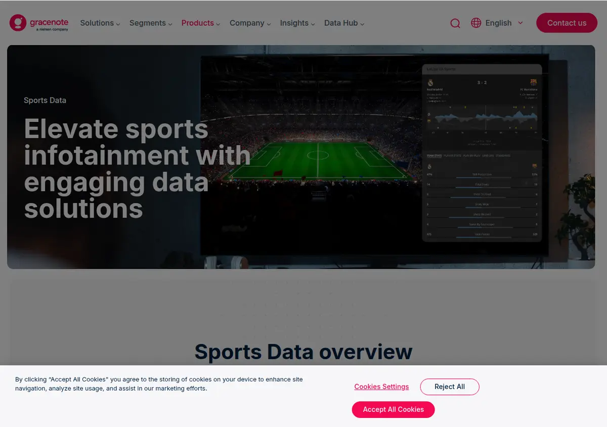 Gracenote official product page